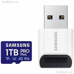 Samsung micro SDXC karta 1TB PRO Plus + USB adapté