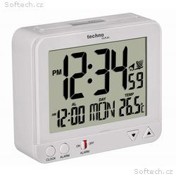 TechnoLine WT 195W - digitální budík bílý s teplom