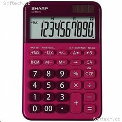 SHARP kalkulačka - ELM335BRD - červená