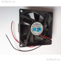 EUROCASE ventilátor 80mm, 12V, 0,11A (bez konektor
