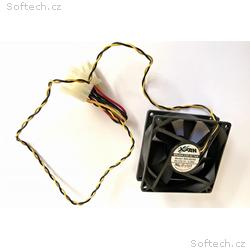 EUROCASE ventilátor 80mm, 12V, 0,08A (molex)