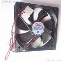 EUROCASE ventilátor 120mm (2-drát, molex)