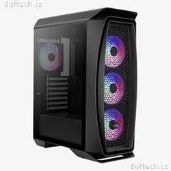 AEROCOOL skříň Aero One Frost ML G, Mid tower, 2x 