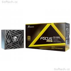SEASONIC zdroj 850W Focus GX-850, 80+ GOLD, ATX 3.