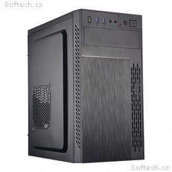 EUROCASE skříň ML M6-505B, Mini Tower, 1xUSB-C, 2x