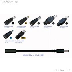 EUROCASE Koncovky pro napájecí adaptér AD-716