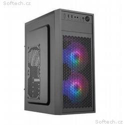 EUROCASE skříň ML N6-530B, ATX, 2x USB-A, 2x 120mm