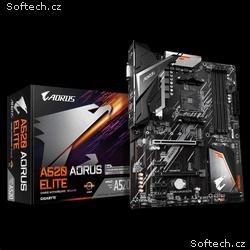 GIGABYTE MB Sc AM4 A520 AORUS ELITE, AMD A520, 4xD