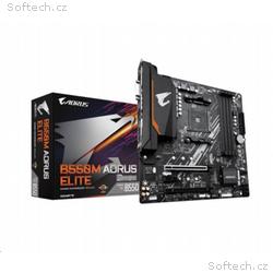 GIGABYTE MB Sc AM4 B550M AORUS ELITE, AMD B550, 4x