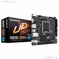 GIGABYTE MB Sc LGA1700 H610I DDR4, Intel H610, 2xD