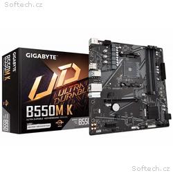 GIGABYTE B550M K, AM4, mATX