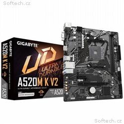 GIGABYTE A520M K V2, AM4, mATX