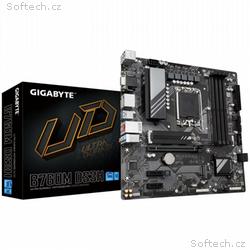 GIGABYTE MB Sc LGA1700 B760M DS3H, Intel B760, 4xD