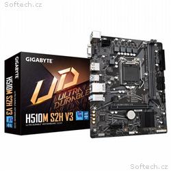 GIGABYTE MB Sc LGA1200 H510M S2H V3, Intel H470, 2