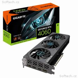 Gigabyte GeForce RTX 4060 EAGLE, OC, 8GB, GDDR6