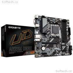 GIGABYTE MB Sc AM5 A620M DS3H, AMD A620, 4xDDR5, 1