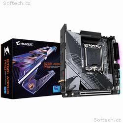 GIGABYTE MB Sc LGA1700 B760I AORUS PRO, Intel B760