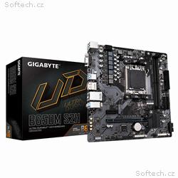 GIGABYTE MB Sc AM5 B650M S2H, AMD B650, 2xDDR5, 1x