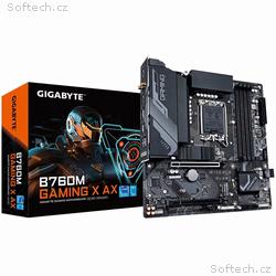 GIGABYTE MB Sc LGA1700 B760M GAMING X AX, Intel B7