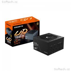 GIGABYTE zdroj UD750GM PG5, 750W, 80+ Gold, 120mm 