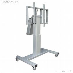 Bílý stojan na Tv OMB Electric Trolley