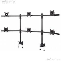 Stolní držák na 6 monitorů Edbak SV17