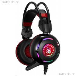 A4tech Bloody G300, herní sluchátka, černé
