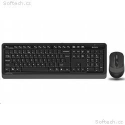 A4tech set klávesnice + myš, FG1010 FSTYLER, bezdr