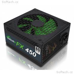 EVOLVEO FX 450, 450W, ATX, 80PLUS 230V EU, Bulk