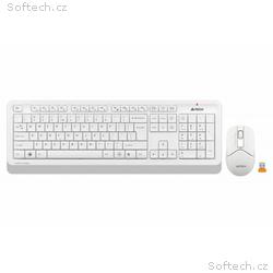 A4tech Set klávesnice+myš FG1012, Bezdrátový, US, 