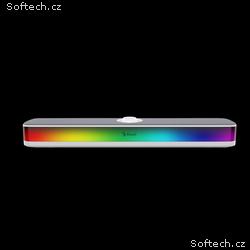 A4tech Bloody Soundbar S10, Bluetooth, RGB, bílá