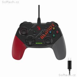 A4tech Bloody GP30, gamepad, USB, černo-červený