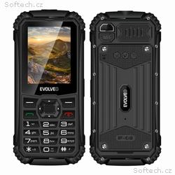 EVOLVEO StrongPhone Q1, vodotěsný odolný Dual SIM 