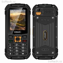 EVOLVEO StrongPhone Q1, vodotěsný odolný Dual SIM 