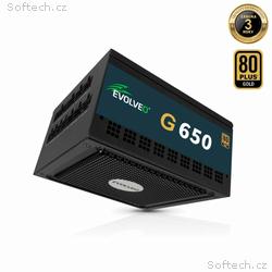 EVOLVEO G650, zdroj650W, ATX3.1,14cm, aPFC, 80+GOL