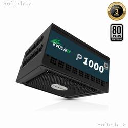 EVOLVEO P1000, 1000W, ATX 3.1, 80+ PLATINUM, 