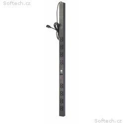 APC Rack PDU, Metered, Zero U, 10A, 230V, (16)C13,
