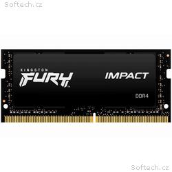 KINGSTON SODIMM DDR4 32GB 2666MT, s CL16 FURY Impa