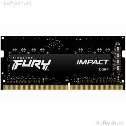 KINGSTON SODIMM DDR4 8GB 3200MT, s CL20 FURY Impac