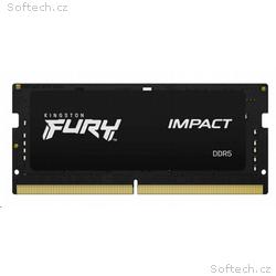 KINGSTON SODIMM DDR5 8GB 4800MT, s CL38 FURY Impac