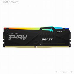 KINGSTON DIMM DDR5 16GB 5600MT, s CL40 FURY Beast 