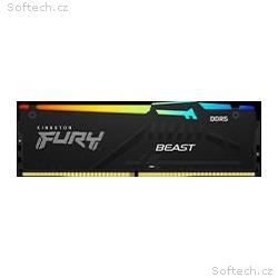 KINGSTON DIMM DDR5 16GB 5200MT, s CL36 FURY Beast 