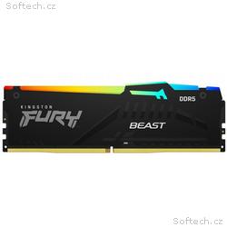 Kingston FURY Beast, DDR5, 128GB, 5200MHz, CL40, 4