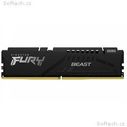 KINGSTON DIMM DDR5 16GB 6000MT, s CL30 ECC FURY Be