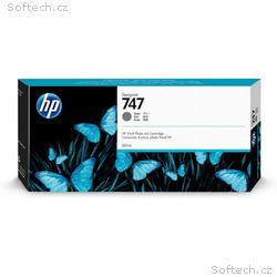 HP Ink Cartridge 747, Gray, 300 ml