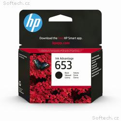 HP Ink Advantage Cartridge 653 Black, 360 stran