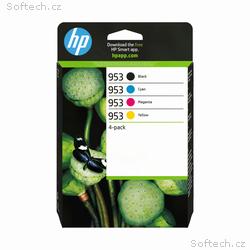 HP 953 CMYK Original Ink Cartridge 4-Pack (700, 70
