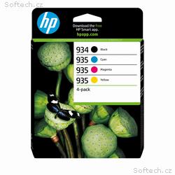 HP 934 Black, 935 CMY Ink Cartridge 4-Pack (400, 4