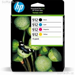 HP 912 CMYK Original Ink Cartridge 4-Pack (315, 31