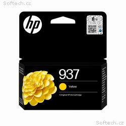 HP 937 Yellow Original Ink Cartridge (800 pages)